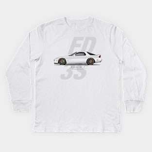 SUPER SPEC FD3S Kids Long Sleeve T-Shirt